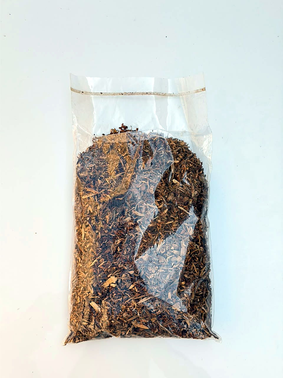 Cut FCV lamina sample, sealed bag