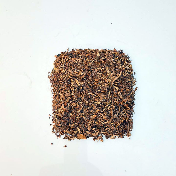 Cut FCV tobacco lamina pieces, sample heap
